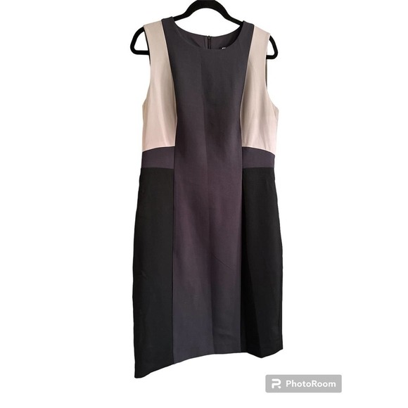 DKNY ColorBlocked Sheath Dress - Picture 1 of 8
